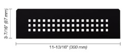Schluter Shelf-N Niche Square Matte Black SNS1 D3 MGS